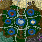 Download map Seven Lakes - heroes 3 maps