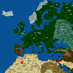 Download map Europe (The ancient world) - heroes 3 maps