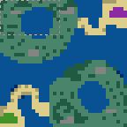 Download map Subterrain River - heroes 3 maps
