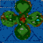 Download map 4 Suits and A Four-Leaf Clover - heroes 3 maps