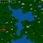 Download map By the lake - heroes 3 maps