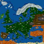 Download map Battle for Europe - heroes 3 maps