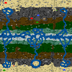 Download map Heroes Masters - The River - heroes 3 maps
