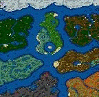 Download map Biome Islands - heroes 3 maps