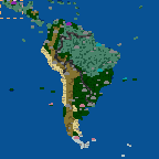 Download map Africa + South America - heroes 3 maps