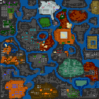 Download map Atlantis II - heroes 3 maps