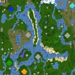 Download map Coastland Jewels - heroes 4 maps