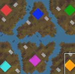 Download map Ace of Diamonds (Blood Run) - heroes 4 maps