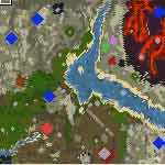 Download map Infernal fire vs. Brute force - heroes 4 maps