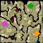 Download map Cramped TEST - heroes 4 maps