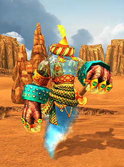 Heroes 5 Tribes of the East: Academy Djinn Vizier: Flyer, Large Creature, Luck Gambler