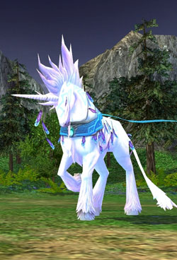 Heroes 5 Tribes of the East: Sylvan White Unicorn: Bond of Light, Blinding Attack, Large Creature