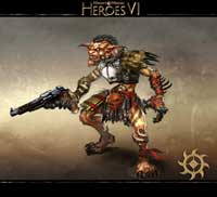 The gun-slinging Grunt - heroes 6 Forge faction