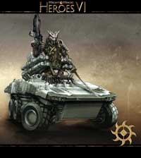 The missile-shooting Tank - heroes 6 Forge faction