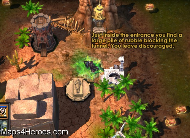 Subterranean Gate Entrance - Player blue - And The Test Is Upon You