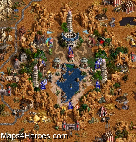 Eastern Jadame - Arzhan Oasis - Might and Magic Extended
