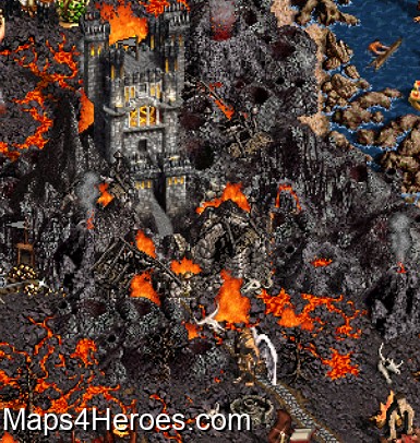 Old Inferno biome overhaul - Might and Magic Extended