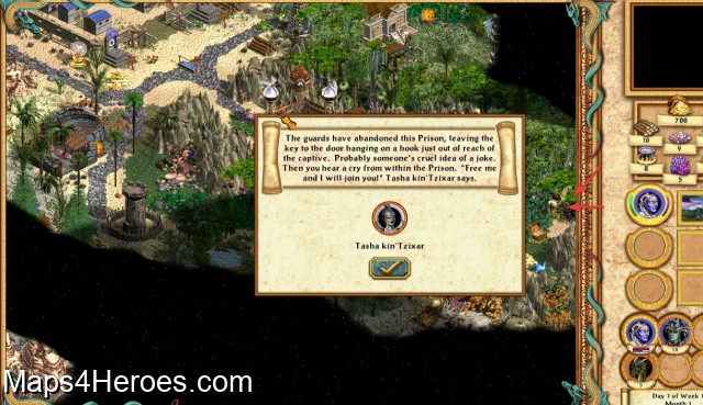 And Tasha Prison location - Rise of an  Empire of Heroes 3.0