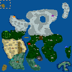 Download map Conquest of the World - heroes 3 maps