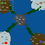 Download map Four corners - heroes 3 maps