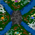 Download map Hourglass 2v2 - heroes 3 maps