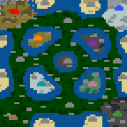 Download map 10 lakes - heroes 3 maps