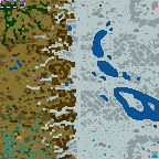 Download map Frozen Border - heroes 3 maps