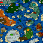 Download map Hectic Waters - heroes 3 maps