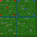 Download map Balanced necro war 4 player - heroes 3 maps
