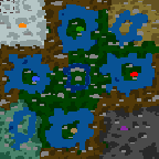 Download map Six Lakes - heroes 3 maps