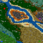 Download map Burnt Island (Spalona wyspa) - heroes 3 maps