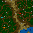 Download map Bloody Canyon - heroes 3 maps