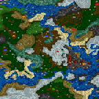 Download map In the Daggerwyn River Valley - heroes 3 maps