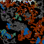 Download map The Forgotten Rivers - heroes 3 maps