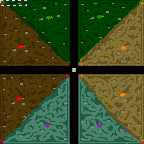 Download map Double X Adrika - heroes 3 maps