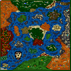 Download map Curse of the Kraken - heroes 3 maps