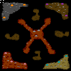 Download map Four villains - heroes 3 maps