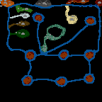 Download map The Land of the Extraordinary - heroes 3 maps