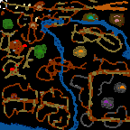 Download map LOTR - Ring Quest authentic - heroes 3 maps