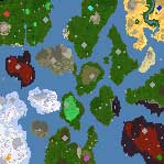 Download map Groblin's map - heroes 4 maps