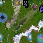 Download map The Great Maze - heroes 4 maps