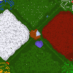 Download map Four of a Kind - heroes 4 maps