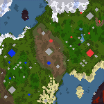 Download map Land of War (The Kings) - heroes 4 maps