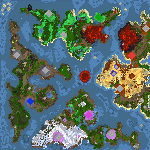 Download map Queen of Steel Gloves - Королева Стальных Перчаток - heroes 4 maps