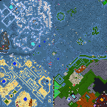 Download map Water World. Fr - Ang - heroes 4 maps