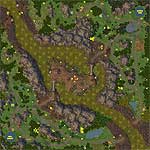 Download map Dead Man's Lake (night version) - heroes 5 maps