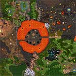 Download map Fire Lake (English version) - heroes 5 maps