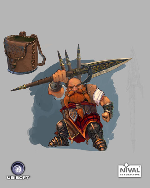 Different hero units for Dwarven Kingdoms