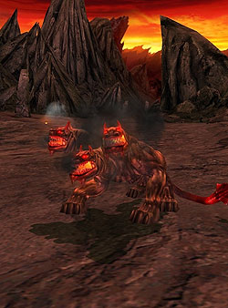Heroes 5 Tribes of the East: Inferno Firebreather: Three-headed Attack, Fire Breath. No Enemy Retaliation. Fire Breath
