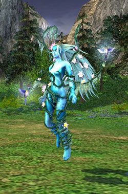 Heroes 5 Tribes of the East: Sylvan Dryad: Flyer, No Enemy Retaliation, Spray Attack, Treant Union